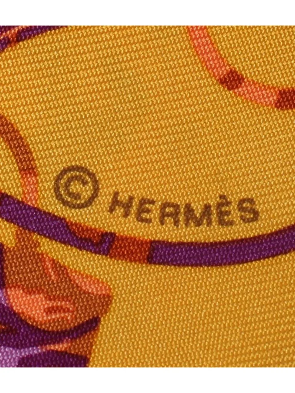 Hermes Scarf Silk 100% Twill